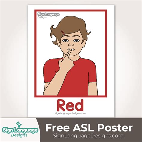 Asl For Red