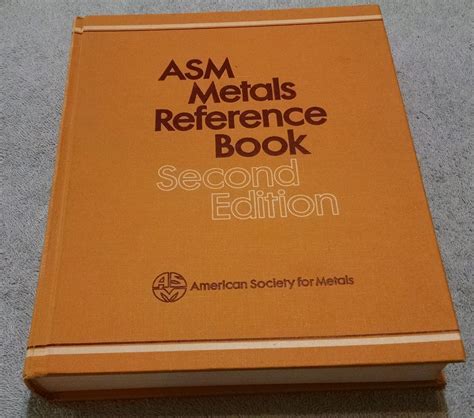 Asm Metals Reference Book Third Edition