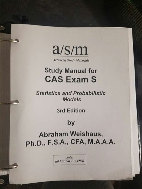 Read Online Asm Mfe Study Manual 9Th Edition 