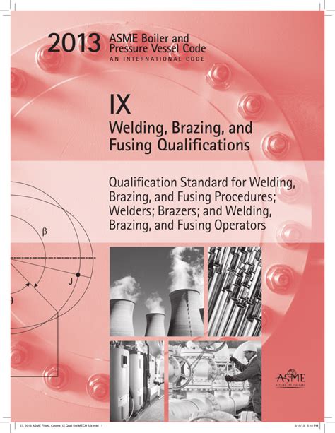 Asme Section Ix 2013