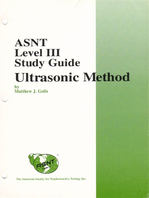 Asnt Study Guide
