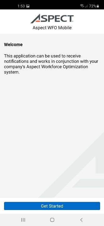 Aspect Workforce Mobile