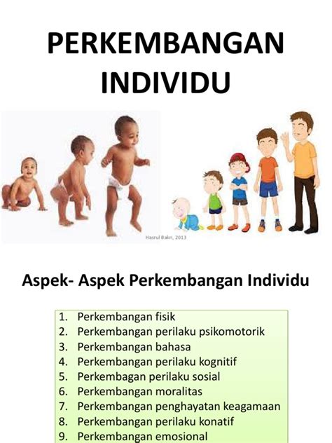 aspek aspek perkembangan anak