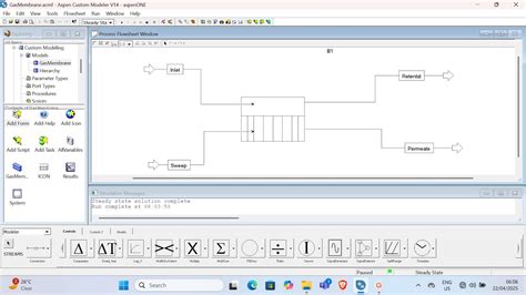Aspen Custom Modeler Tutorial