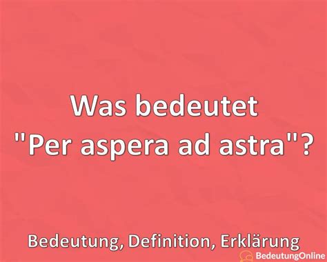 Aspera Ad Astra