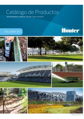 Aspersores Hunter Catalogo