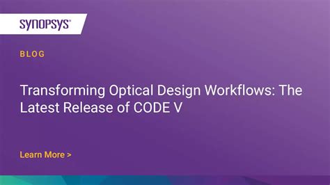Full Download Asphere Design In Code V Synopsys Optical 