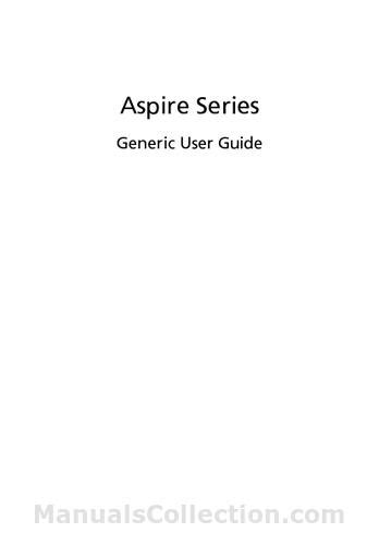 Read Online Aspire Generic User Guide Acer 