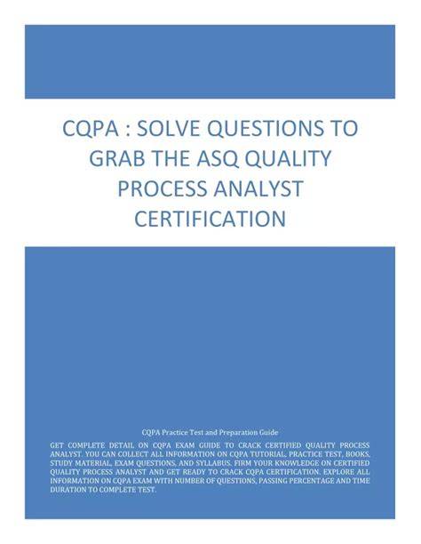 asq cqpa sample questions