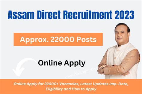 Assam Direct Recruitment 2023 Adre Online Correction Form 4rd Grade Age - 4rd Grade Age