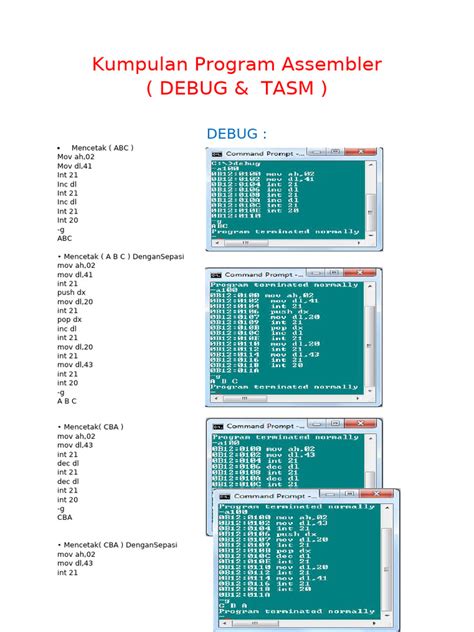 Assembler Tasm Pdf