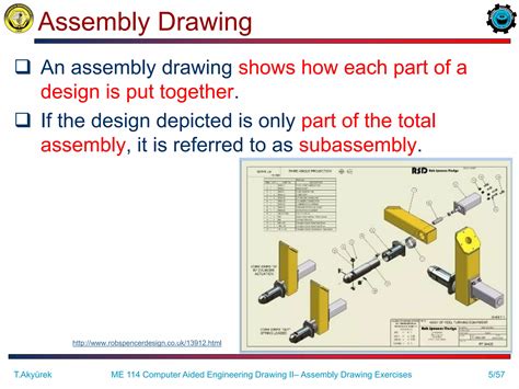 Assembly Drawing Exercises Computer Aided Engineering