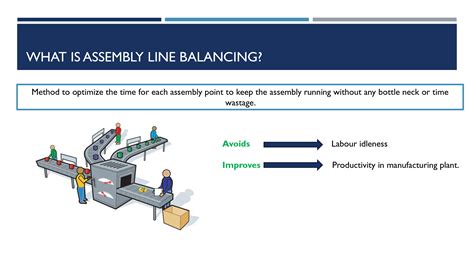 assembly line design and balancing