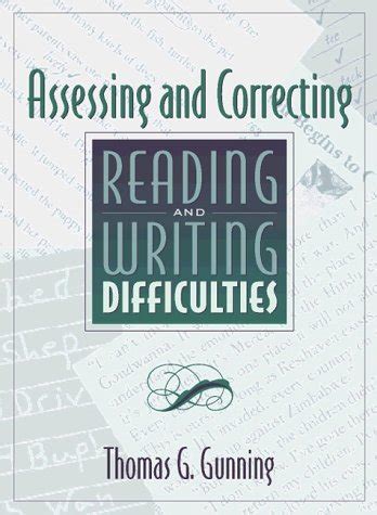 Assessing And Correcting Reading And Writing Difficulties