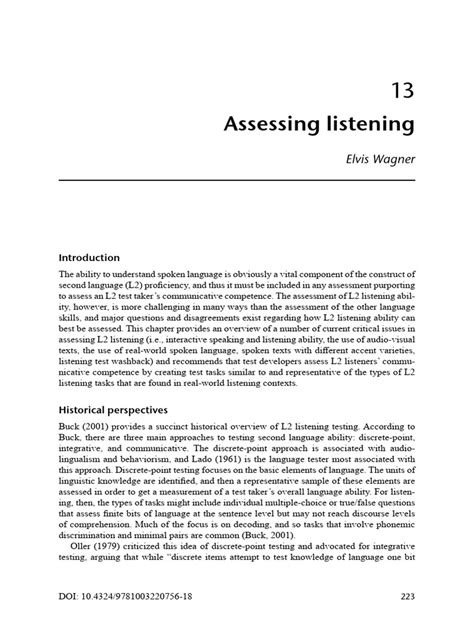 assessing l2 listening sdsu