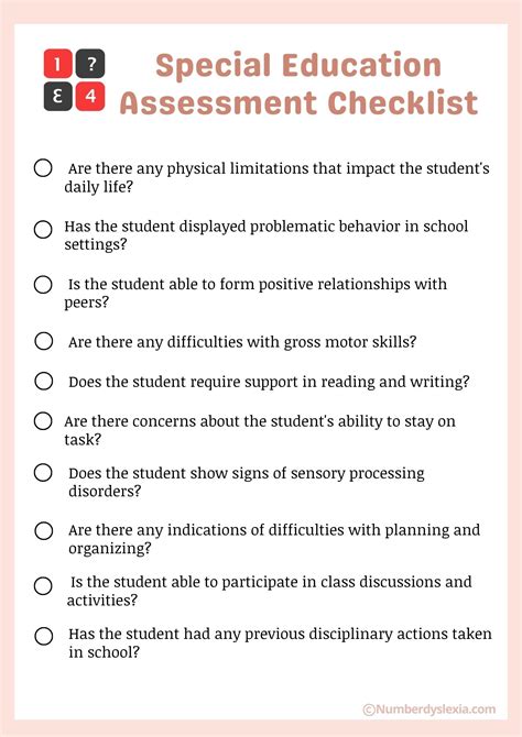 Assessing Students With Special Needs