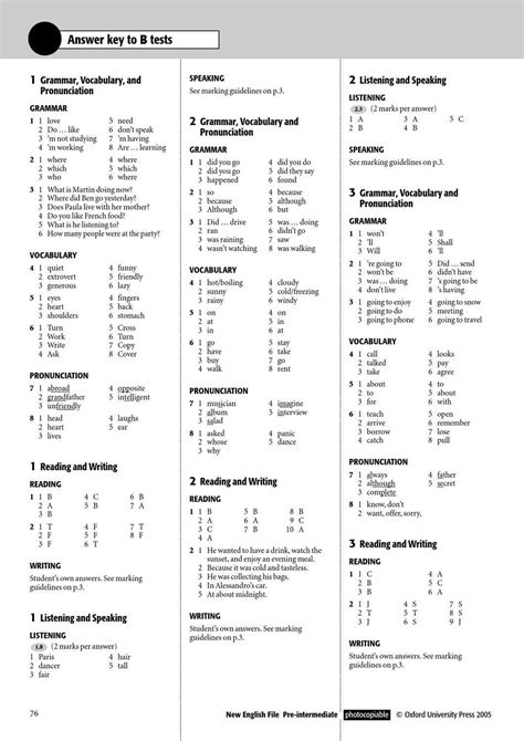 assessment program vocabulario 8 answers