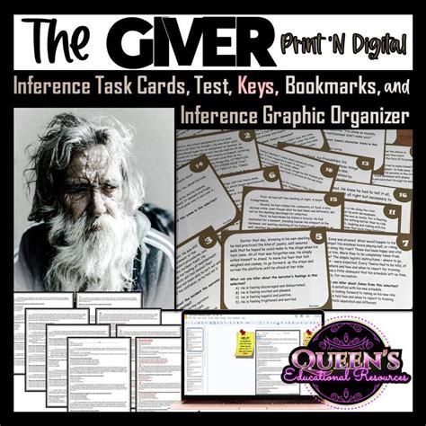 assessment task for the giver