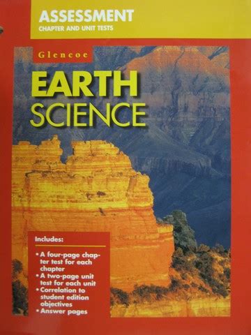 Download Assessment Chapter And Unit Tests Glencoe Earth Science 