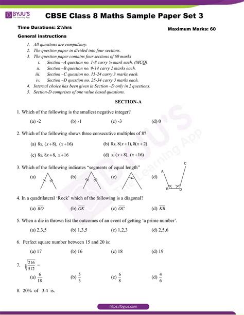 Download Asset Exam Question Papers For Class 8 