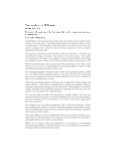 Assignment 0 Introduction To Mastering Physics