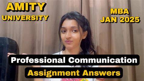 assignment answers for amity university