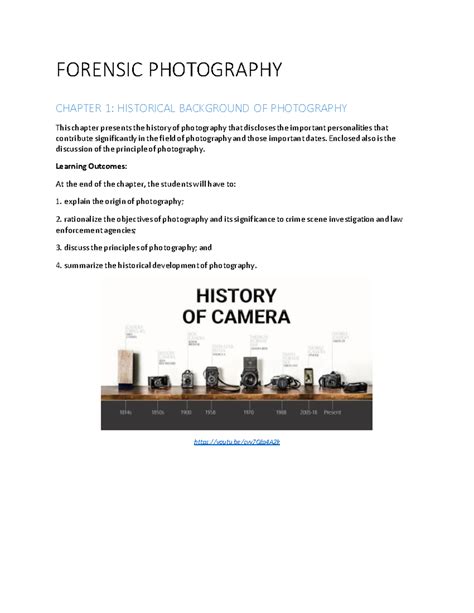 Assignment Photography Chapter 1 Test Review Questions