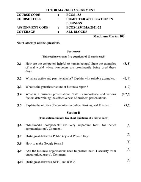 Read Online Assignment Semester 2 2013 Question Paper 