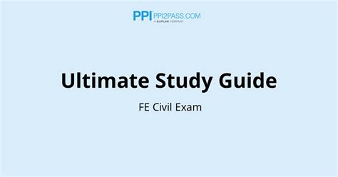 assistant civil engineer exam study guide