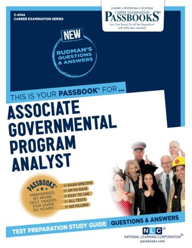 associate governmental program analyst exam study guide