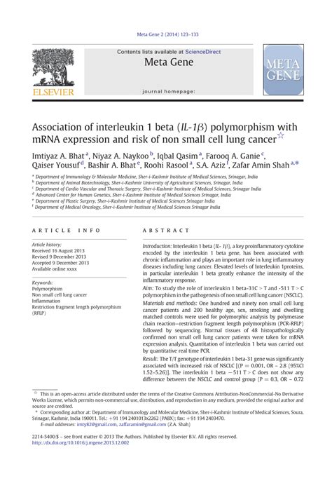 association of interleukin 1 beta il 1 polymorphism