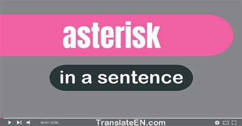 asterisk at end of sentence - Search for entries starting with A ...