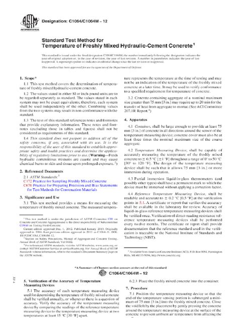 Astm C 1064 Pdfsdocuments2