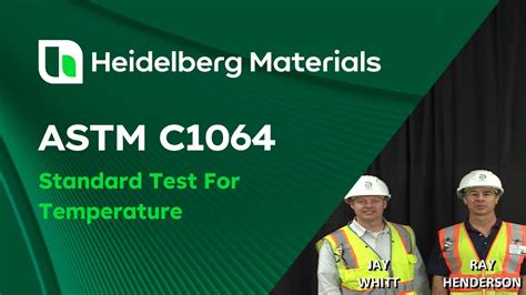 Astm C1064 12 3