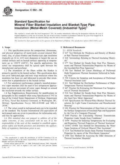 Astm C592 Insulation