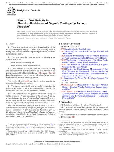 Astm D968