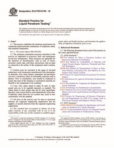 Astm E1417
