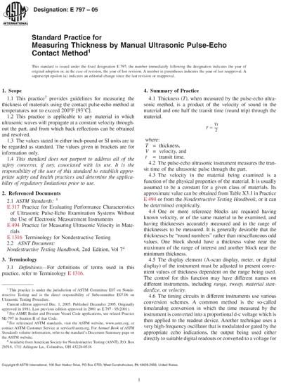 Astm E797 05