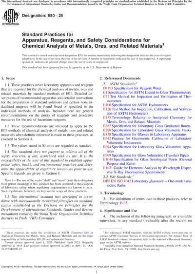 astm standard practices