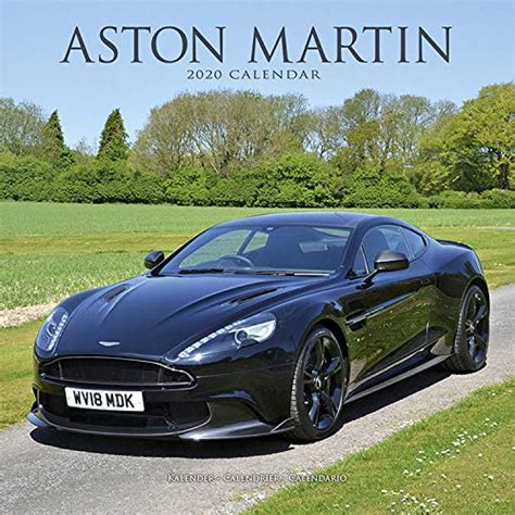 Full Download Aston Martin Calendar Calendars 2017 2018 Wall Calendars Car Calendars James Bond Aston Martin 16 Month Wall Calendar By Avonside 