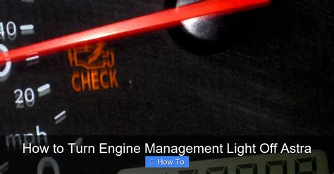 Astra G Engine Management Light Reset Armallore