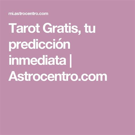 Astrocentro Tarot Gratis