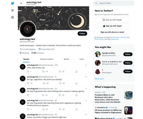 astrology bot Botwiki