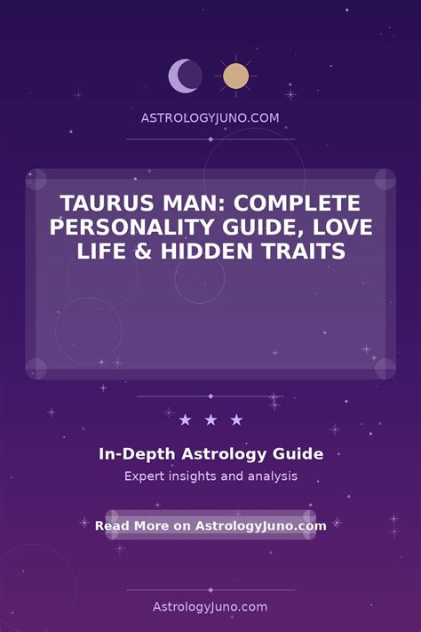 Astrology Taurus Man