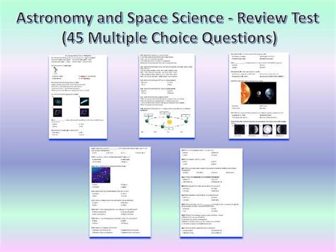Read Astronomy 123 Multiple Choice Questions And Answers 