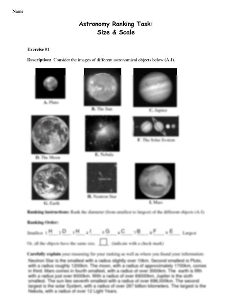 Full Download Astronomy Ranking Task Solutions 