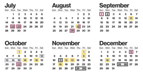 Asu Semester Calendar