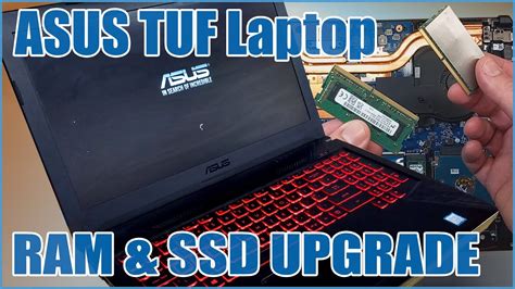 asus tuf fx504 ssd upgrade