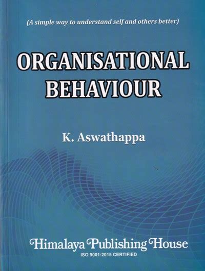 Read Aswathappa Organisational Behaviour Free Download 