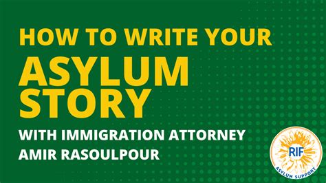 Asylum Story Sample